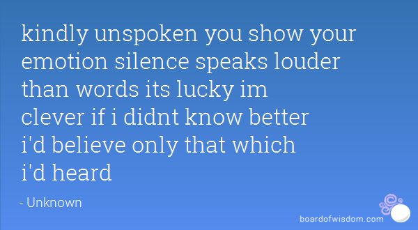 silence speaks louder When deidre’s fiancé, mac, suddenly ended their relationship by text message, she went into shock the quintessential southern gentleman, mac had always been. silence speaks louder When deidre’s fiancé, mac, suddenly ended their relationship by text message, she went into shock the quintessential southern gentleman, mac had always been.