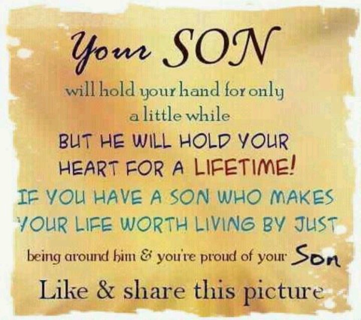 Inspirational Quotes For My Son. QuotesGram