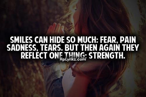 Quotes About Sadness And Strength. QuotesGram