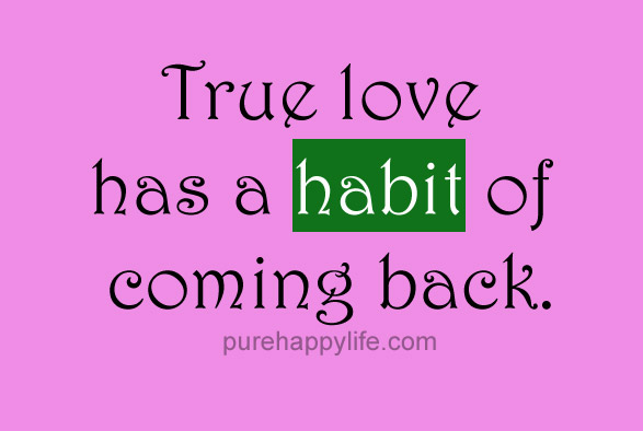 Quotes About Coming Back Love. QuotesGram