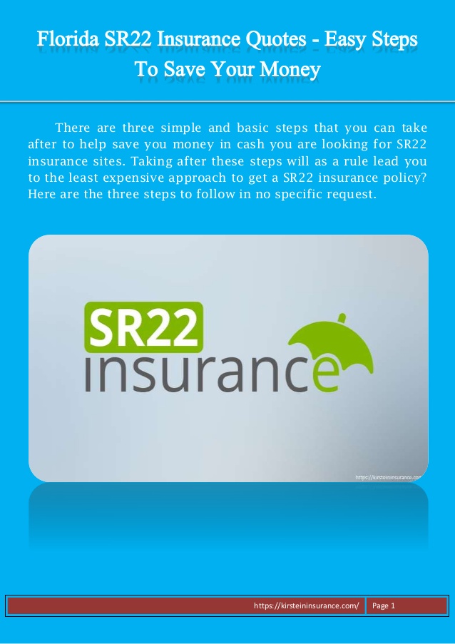 Florida Sr22 Insurance Quotes Quotesgram Sr22 Insurance Quotes Follow Us