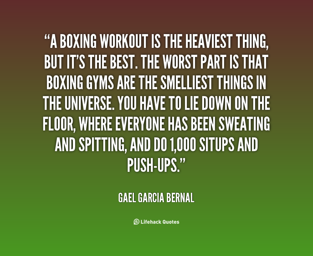 Boxing Training Quotes. QuotesGram