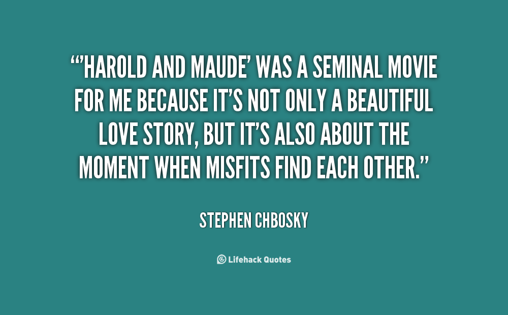 Harold and maude essay life