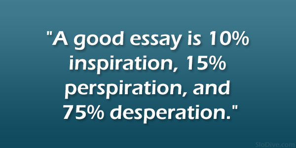 good quotes for writing an essay