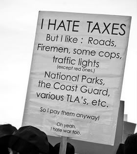 quote on tax