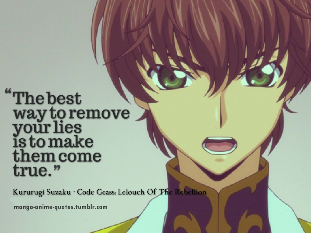 Famous Anime Quotes About Life