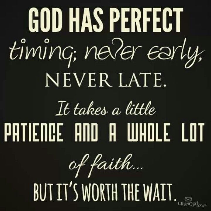 Bible Quotes On Gods Timing