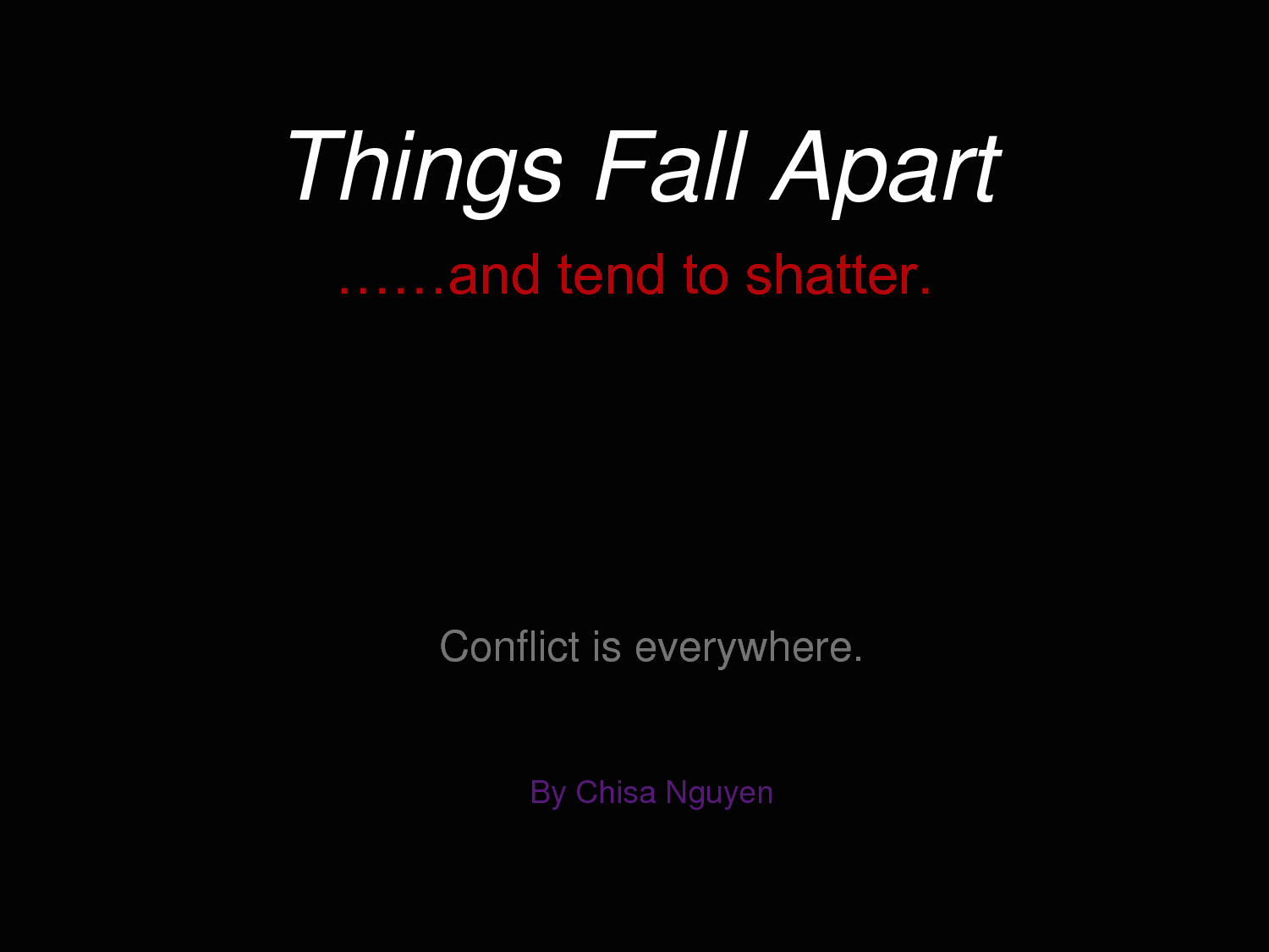 things fall apart exple essay things fall apart exple essay