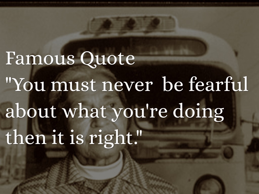 Rosa Parks Famous Quotes. QuotesGram