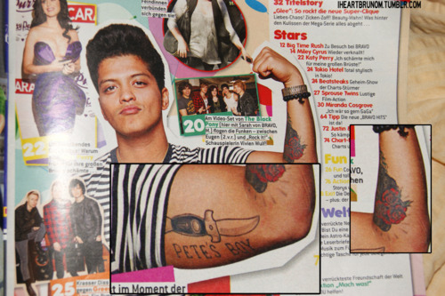 Bruno Mars Tattoo Quotes. QuotesGram