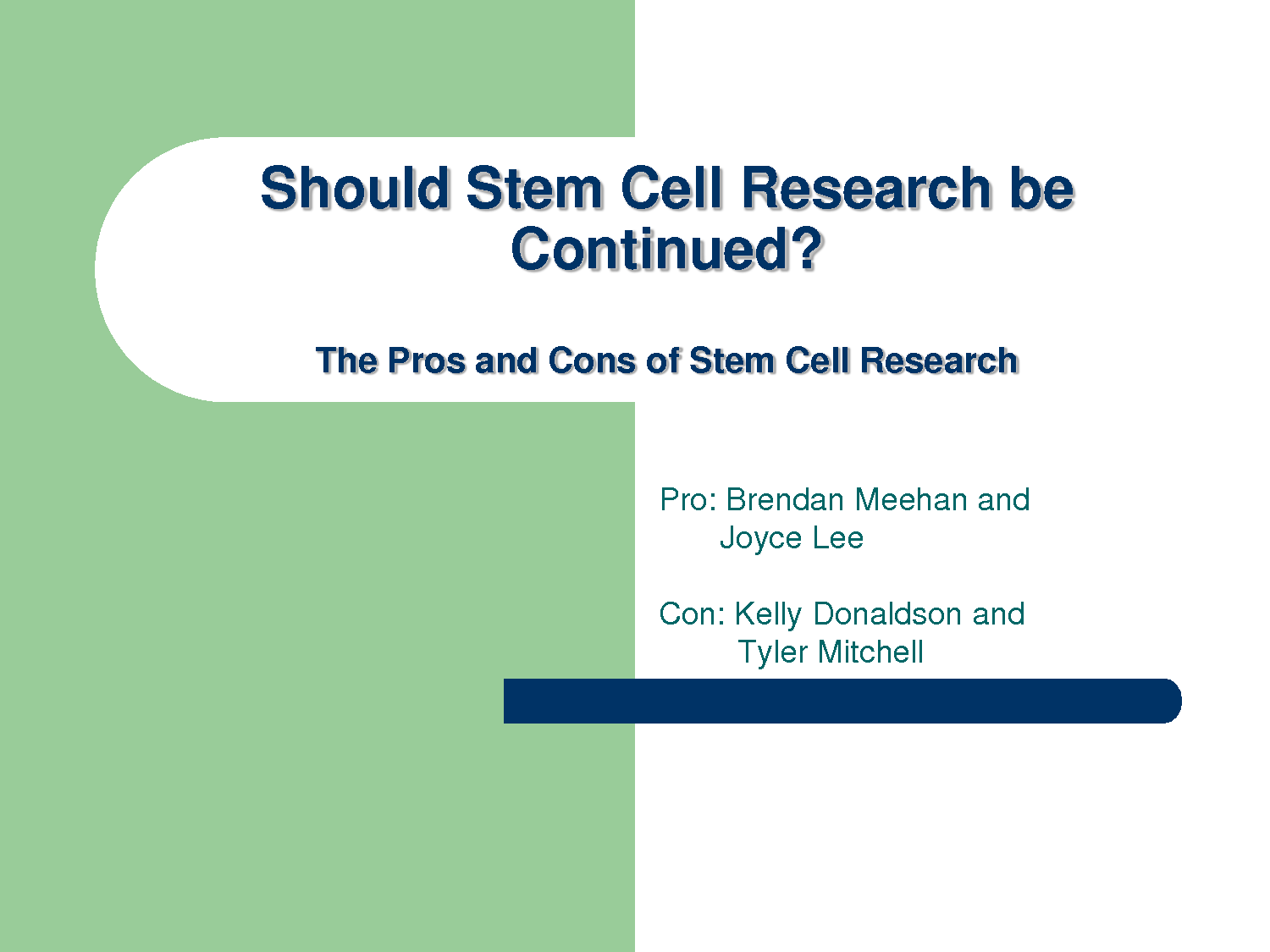 pro stem cell essay As shown by the various arguments in this essay, the debate over embryonic stem cell research is a multifaceted scientific, moral, ethical, and political issue embryonic stem cells, with their pluripotent potential and self-renewing quality. pro stem cell essay As shown by the various arguments in this essay, the debate over embryonic stem cell research is a multifaceted scientific, moral, ethical, and political issue embryonic stem cells, with their pluripotent potential and self-renewing quality.