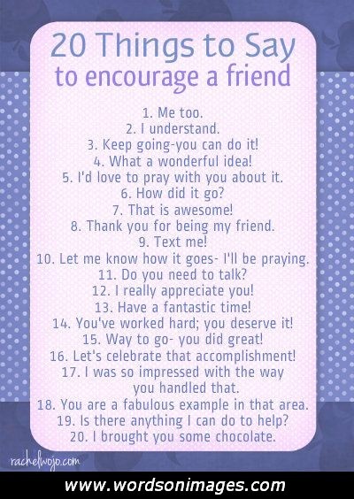 Quotes About Friends And Encouragement. QuotesGram