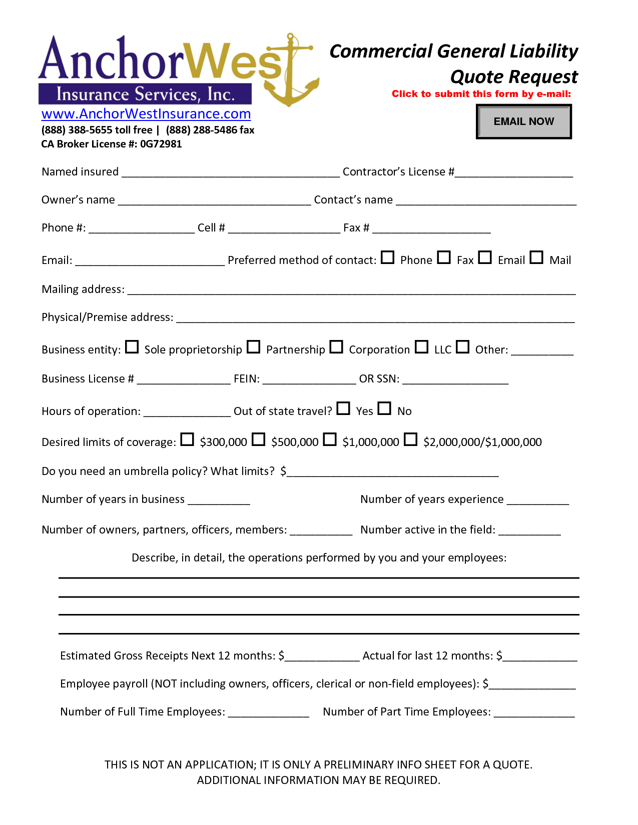 General Liability Insurance Quotes Quotesgram General Quotes