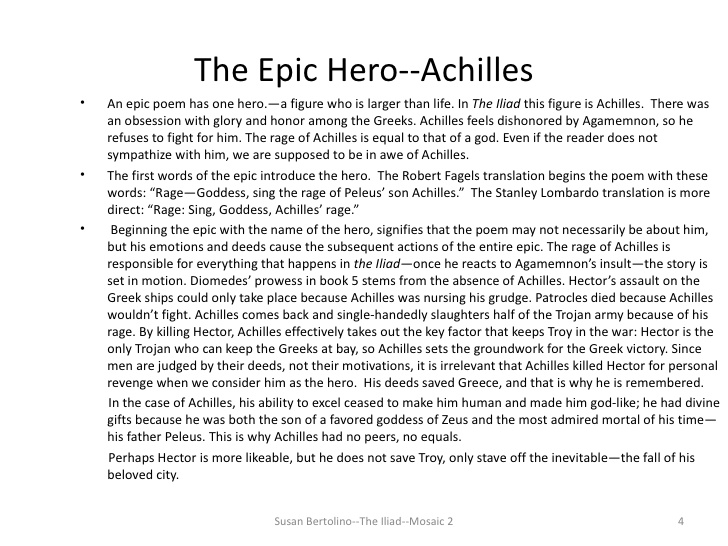 essays on achilles in the iliad Free essay: achilles questions himself, should he draw the long sharp sword slung at his hip, thrust through the ranks and kill agamemnon now--or. essays on achilles in the iliad Free essay: achilles questions himself, should he draw the long sharp sword slung at his hip, thrust through the ranks and kill agamemnon now--or.