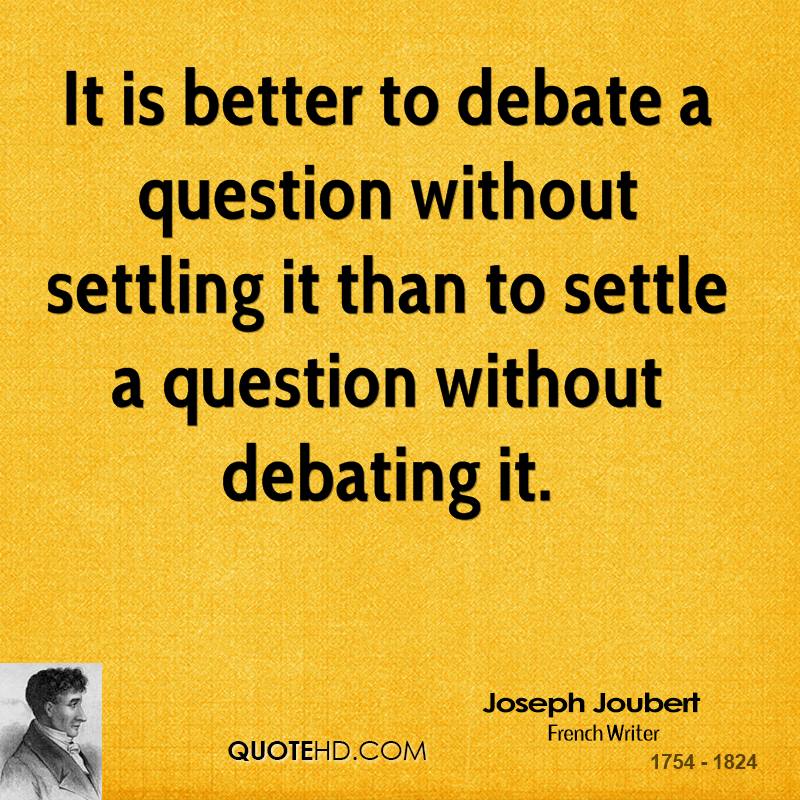 Debate Quotes. QuotesGram