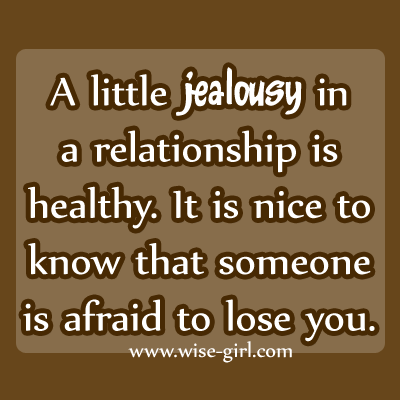 Jealousy in relationships