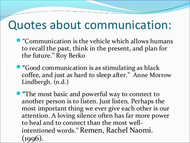 The importance of successful communication in the workplace