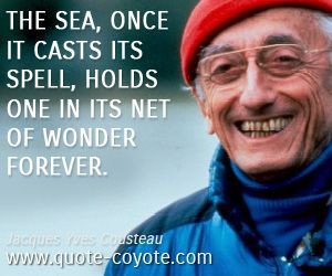 Jacques Yves Cousteau Quotes. QuotesGram