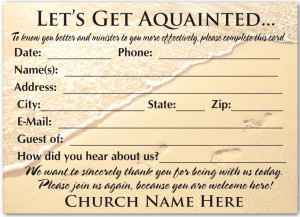 visitors quotes quotesgram visitor cards for church template