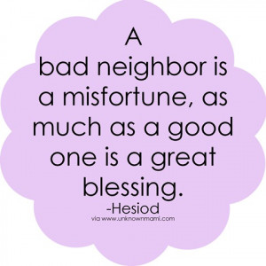 A Good Neighbor Essay | Essay