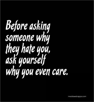 Quotes About Someone You Hate. QuotesGram