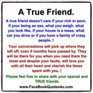 Essay on true friends