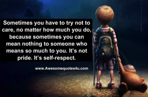 Have Self Respect Quotes. QuotesGram