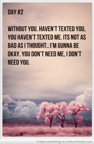 Great Quotes After A Break Up. QuotesGram