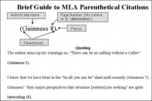 Research paper citation mla