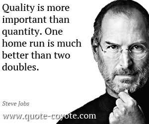 quality is better than quantity essay Qualitative is focused on the quality of something, whereas quantitative is focused on the quantity there are many different types of quantitative research than. quality is better than quantity essay Qualitative is focused on the quality of something, whereas quantitative is focused on the quantity there are many different types of quantitative research than.