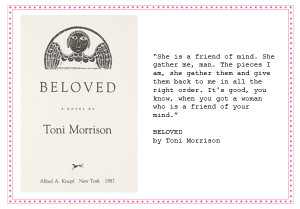 An analysis of the symbolism in the novel beloved by toni morrison