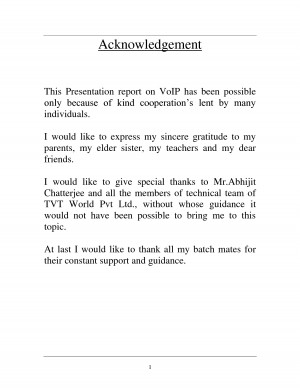 Acknowledgement example for research paper