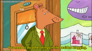 Pictured: PBS' Mr. Ratburn saying 