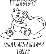 valentines day coloring pages 5th grade - photo #35