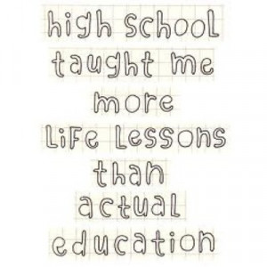 Quotes about high school memories 3 quotes)