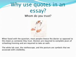 Essay ending quotes