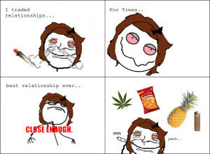 Dating a stoner chick