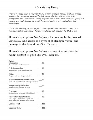 the odyssey epic poem essay the odyssey epic poem essay