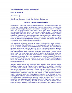 Essays on law