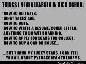 Funny high school essay quotes