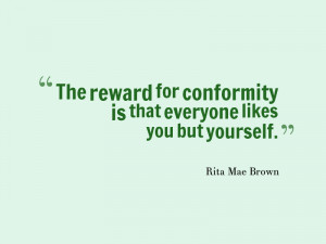 Conformity Vs. Individuality