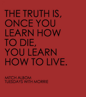 Tuesdays with morrie book report