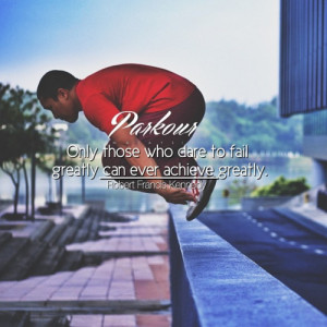 inspirational quotes tumblr Like Quotes PARKOUR Success
