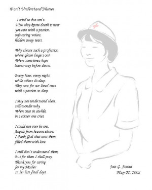 Nurses Appreciation Poem Or Quotes. QuotesGram