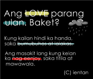 Tagalog Quotes About Love Lost. QuotesGram