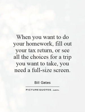 tax return homework
