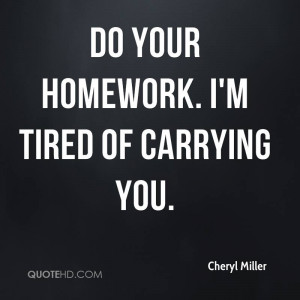 Do homework now