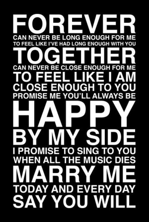 Will You Marry Me Quotes. QuotesGram