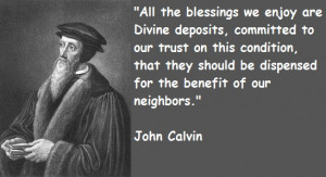 John Calvin Quotes On Predestination. QuotesGram
 John Calvin Predestination