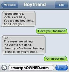 Funny Quotes About Cheating Boyfriends. QuotesGram